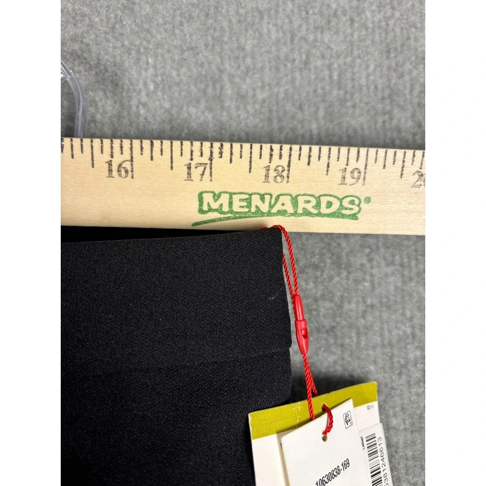 Anne Klein Dress Pants Slim Fit Trousers Size 14 Black‎ 10630838-169